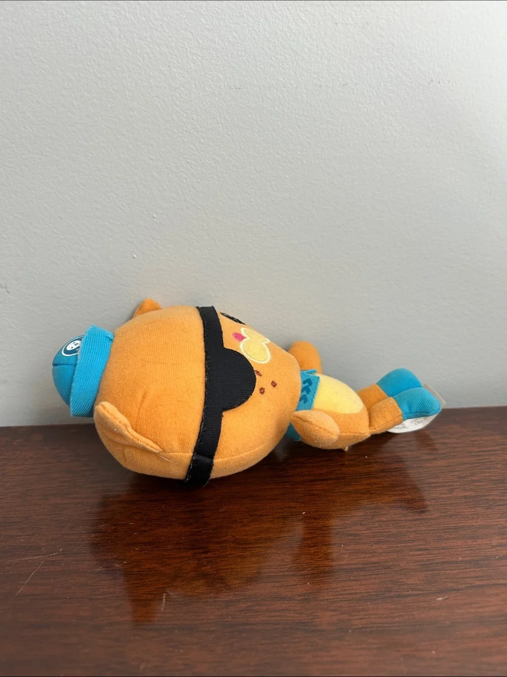 Fisher Price Octonauts Kwazii Kitten Plush Orange Pirate Cat Eye Patch 7